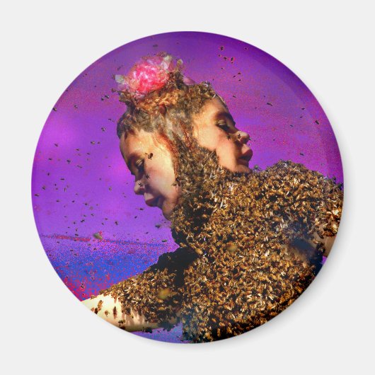 groene planeet magneet (Voorkant)