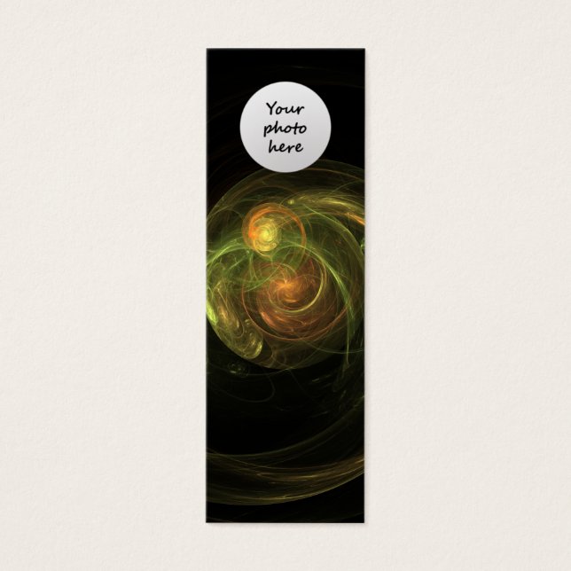 Groene Planeet Mini Visitekaartjes (Voorkant)