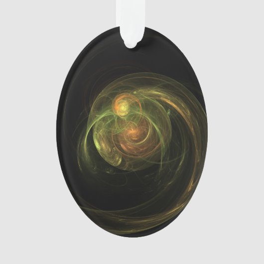 Groene Planeet Ornament (voorkant)