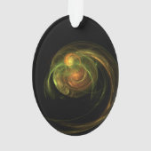 Groene Planeet Ornament (achterkant)