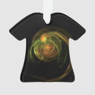 Groene Planeet Ornament