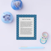 Groene planeet Stippen Aardedagecologische omgevin Flyer (Enkel)