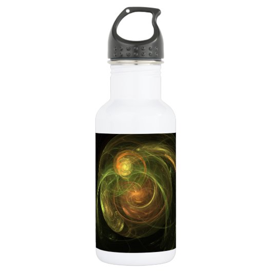 Groene Planeet Waterfles (Voorkant)