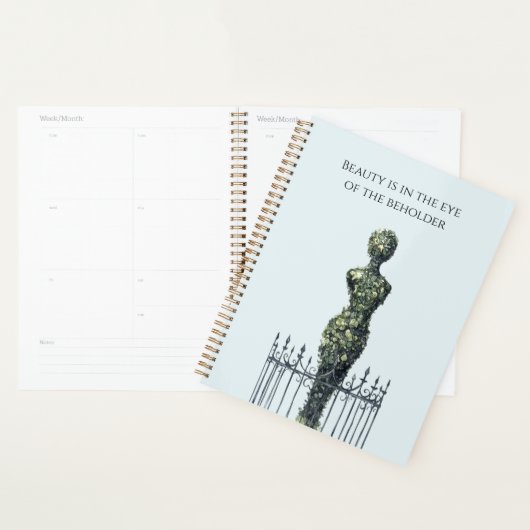 Groene Plant in de Vorm van een Vrouw Planner (Display)