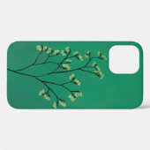 Groene Plant minimalistische botanische kunst Case-Mate iPhone Case (Achterkant (horizontaal))