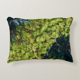 Groene planten accent kussen