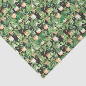 Groene Planten Bladeren 2 Tissuepapier (Detail)