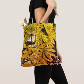 Groene planten bladeren, bladeren, bladeren, blade tote bag (Dichtbij)