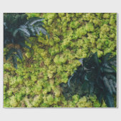 Groene planten cadeaupapier (Vlak)