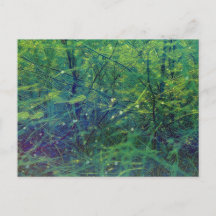 Groene planten en lichten