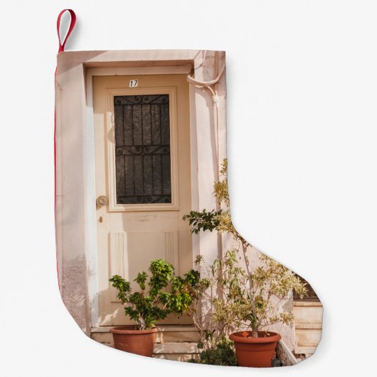 GROENE PLANTEN KLEINE KERSTSOK (Voorkant)