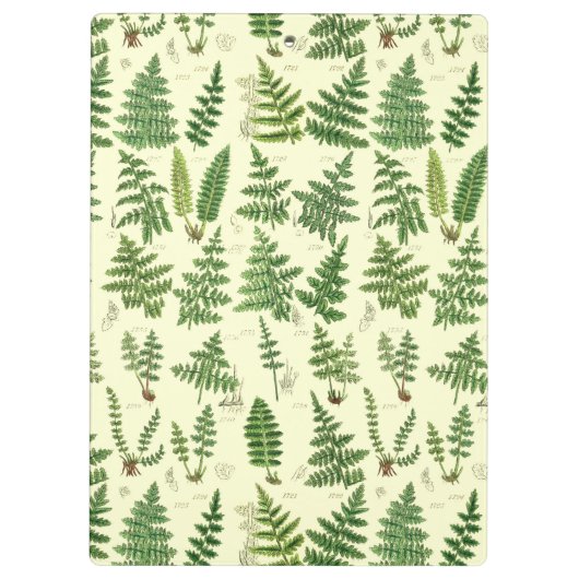  groene Planten Klembord (Achterkant)