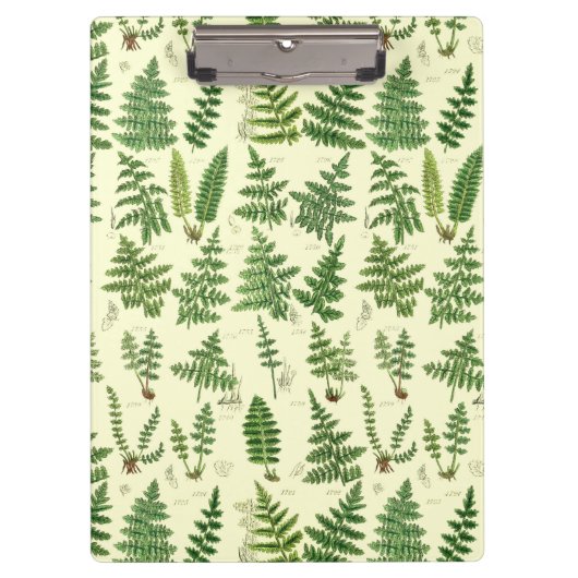  groene Planten Klembord (Voorkant)