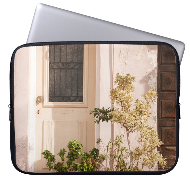 GROENE PLANTEN LAPTOP SLEEVE (Voorkant)