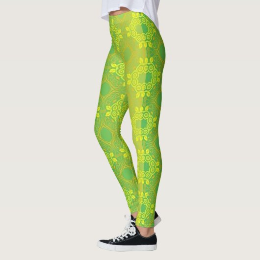 Groene Planten Leggings (Links)