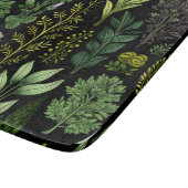 Groene Planten Snijplank (Hoek)