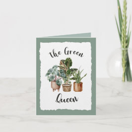 Groene Planten Vriendschap Koningin Kamerplanten G Kaart