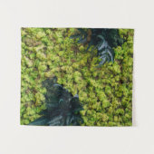 Groene planten wandkleed (Voorkant (horizontaal))