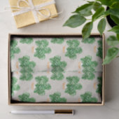 Groene Plantenbladeren Tissuepapier (Geschenk)