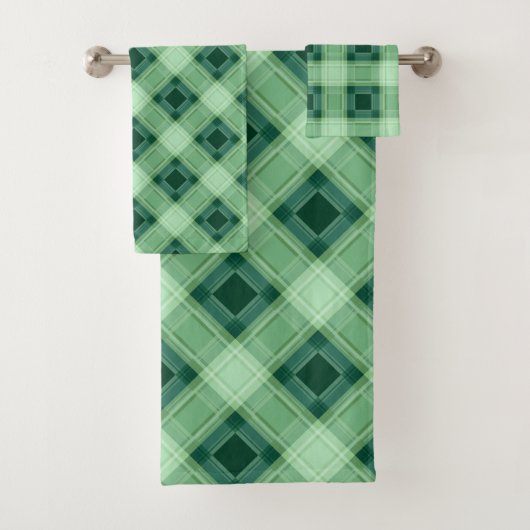 Groene pleister bad handdoek (Insitu)