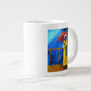 Groene pleister op de wandbrug 2008 grote koffiekop