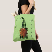  groene pleister St Patrick Gnome Ik hou van Iers Tote Bag (Dichtbij)
