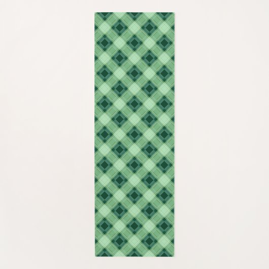 Groene pleister yogamat (Voorkant)