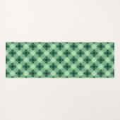 Groene pleister yogamat (Voorkant (horizontaal))