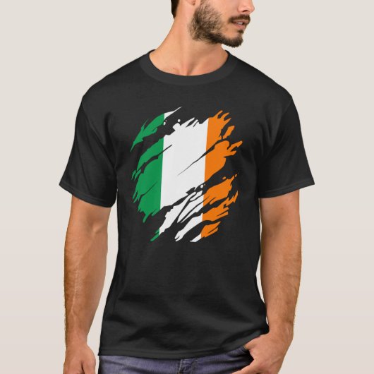 Groene pleisterdag naar Saint-Paddy's Leprechaun T-shirt (Voorkant)