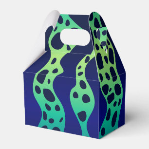 Groene Poison Dart Kikker Patroon Gift Box Bedankdoosjes