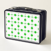 Groene poka Dots, Polka Dot Pattern, Stippen, gedo (Achterkant)