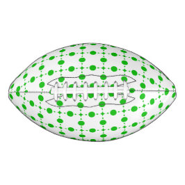 Groene poka Dots, Polka Dot Pattern, Stippen, gedo American Football