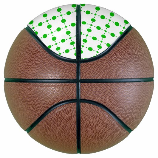 Groene poka Dots, Polka Dot Pattern, Stippen, gedo Basketbal (Rechts)