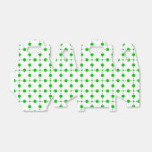 Groene poka Dots, Polka Dot Pattern, Stippen, gedo Bedankdoosjes (Uitgevouwen)
