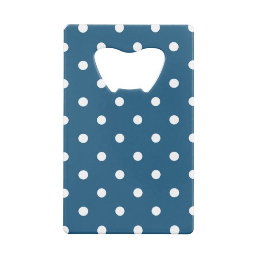 Groene poka Dots, Polka Dot Pattern, Stippen, gedo Creditkaart Flessenopener (Achterkant)
