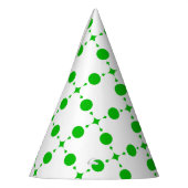 Groene poka Dots, Polka Dot Pattern, Stippen, gedo Feesthoedjes (Links)