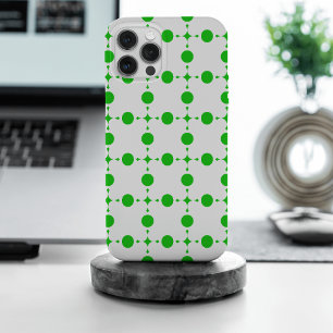 Groene poka Dots, Polka Dot Pattern, Stippen, gedo iPhone 15 Pro Max Case