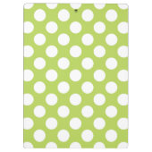 Groene poka Dots, Polka Dot Pattern, Stippen, gedo Klembord (Achterkant)