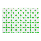 Groene poka Dots, Polka Dot Pattern, Stippen, gedo Kussensloop (Voorkant)
