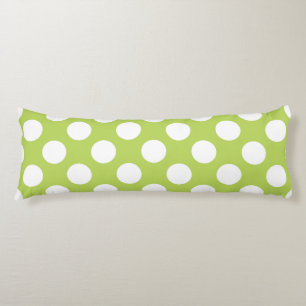 Groene poka Dots, Polka Dot Pattern, Stippen, gedo Lichaamskussen