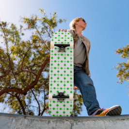 Groene poka Dots, Polka Dot Pattern, Stippen, gedo Persoonlijk Skateboard