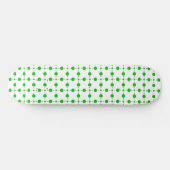 Groene poka Dots, Polka Dot Pattern, Stippen, gedo Persoonlijk Skateboard (Horizontaal)
