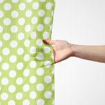 Groene poka Dots, Polka Dot Pattern, Stippen, gedo Sjaal<br><div class="desc">Kute,  leuke en schattige polka stip in groene en witte kleur. Moderne en trendy cadeau,  perfect voor de polka stipminnaar in je leven.</div>