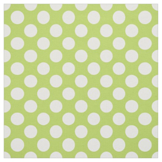 Groene poka Dots, Polka Dot Pattern, Stippen, gedo Stof (Swatch)