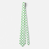 Groene poka Dots, Polka Dot Pattern, Stippen, gedo Stropdas (Voorkant)