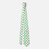 Groene poka Dots, Polka Dot Pattern, Stippen, gedo Stropdas (Achterkant)