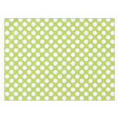 Groene poka Dots, Polka Dot Pattern, Stippen, gedo Tafelkleed (Voorkant (Horizontaal))