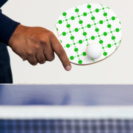 Groene poka Dots, Polka Dot Pattern, Stippen, gedo Tafeltennisbatje