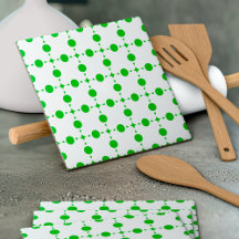 Groene poka Dots, Polka Dot Pattern, Stippen, gedo