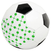 Groene poka Dots, Polka Dot Pattern, Stippen, gedo Voetbal (Drie kwart)